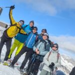 Krüz, Gruppenbild auf Gipfel